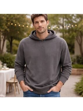 Swet Tailor SZ XXL Lightweight Men's Grey Swet Hoodie Sweatshirt